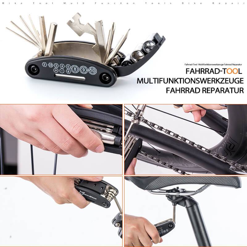 ROCKBROS 16 in 1 Werkzeug, perfekte Ergänzung für jeden Radfahrer