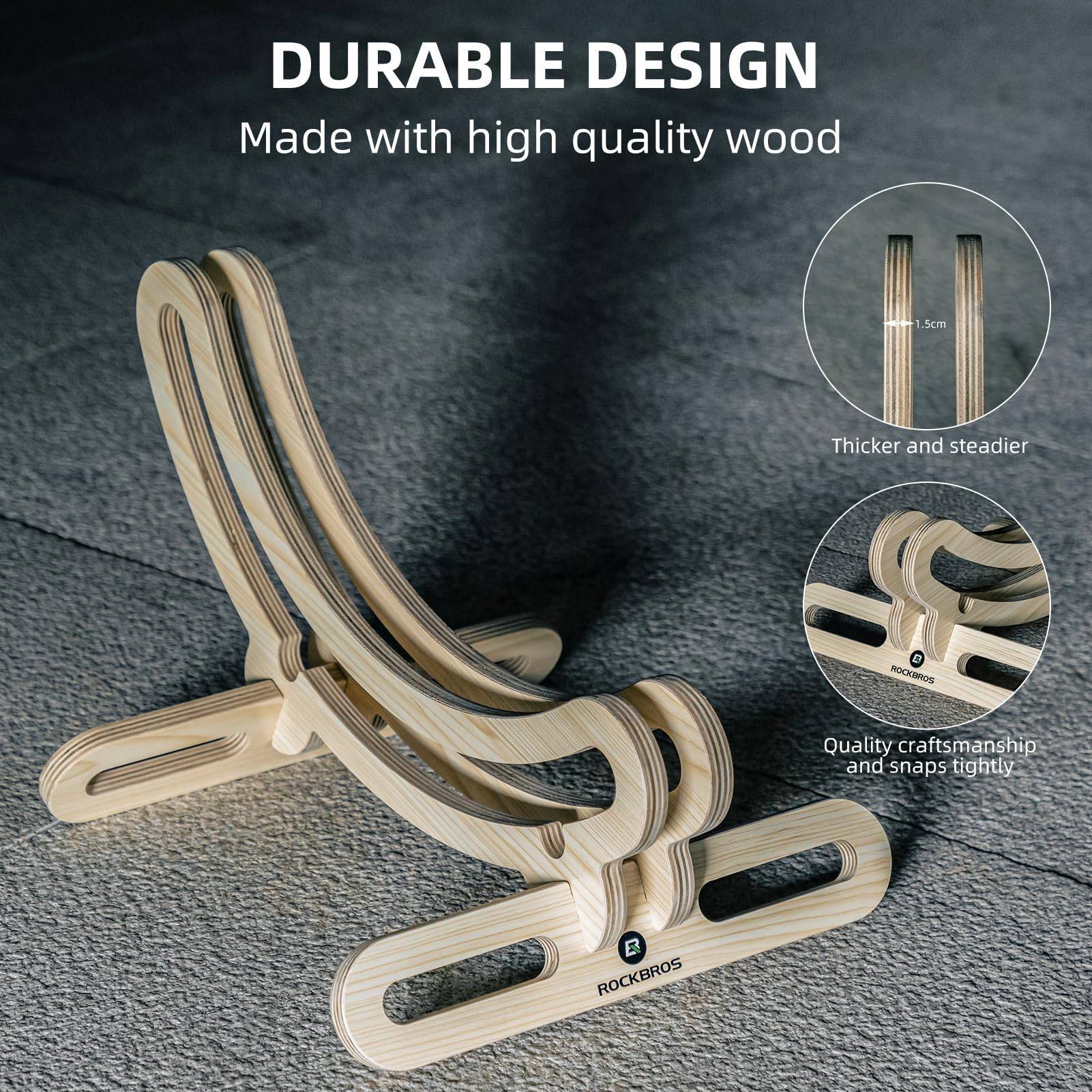 ROCKBROS Rennradständer, einfach zu bedienen, schwarz, ideal für Ausstellungen