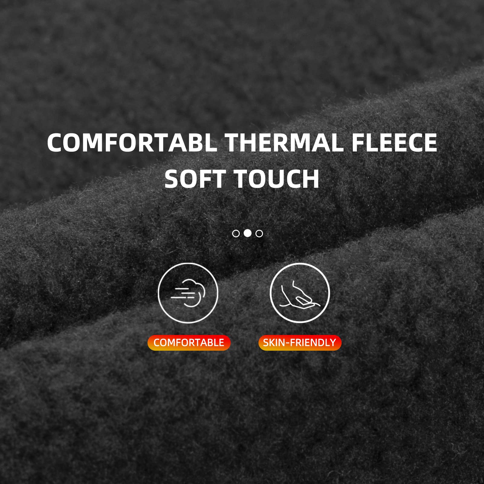 ROCKBROS Winter Balaclava Herren, winddichte Sturmmaske für Outdoorsport, im Einsatz