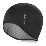 ROCKBROS Wintermütze schwarz, warme Strickmütze für Radfahren und Skifahren