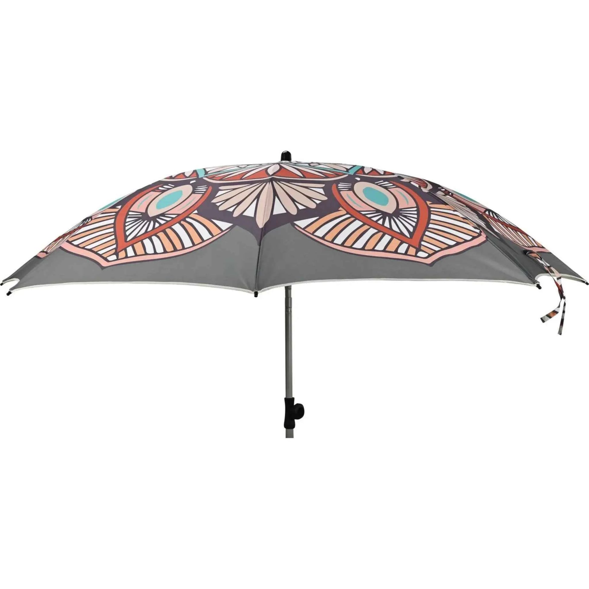 Sonnenschirm Strandschirm Marrakesch grau UV 50+ Knickbar 180 cm inkl. Schutzhülle