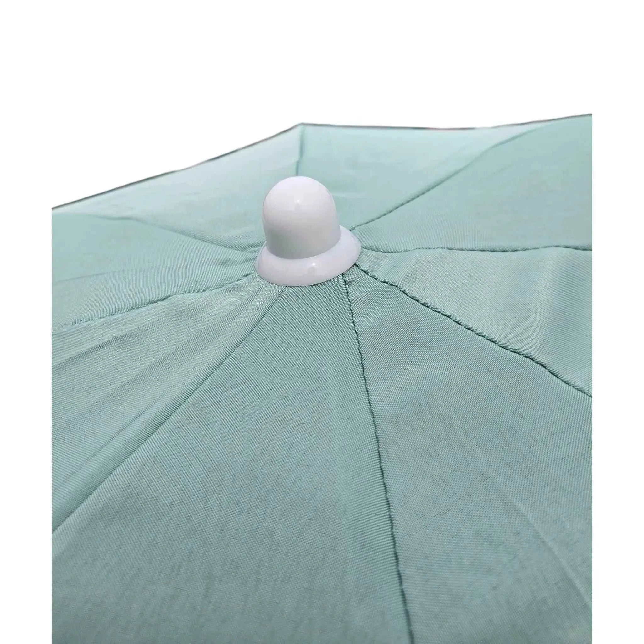 Sonnenschirm Strandschirm Schirm UV Schutz mit Fransen Tasche knickbar Ø 150 cm