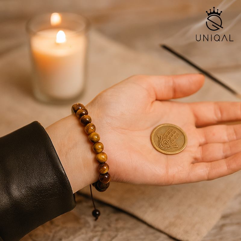 Perlenarmband aus gelbem Tigerauge 8mm – Stilvolles Accessoire für jeden Anlass - Bild 7