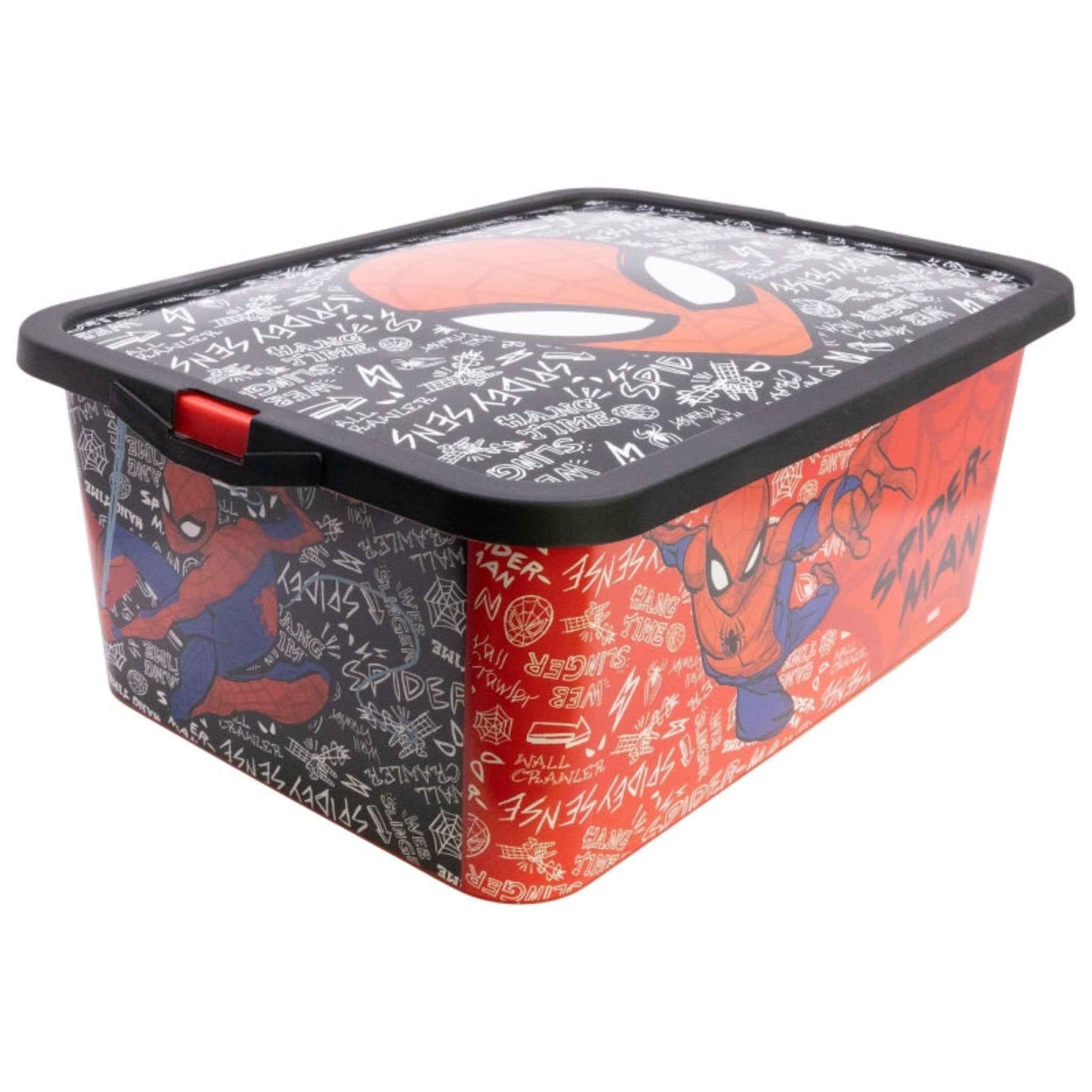 Spiderman Aufbewahrungsbox Store Box - 13 Liter Marvel Avengers
