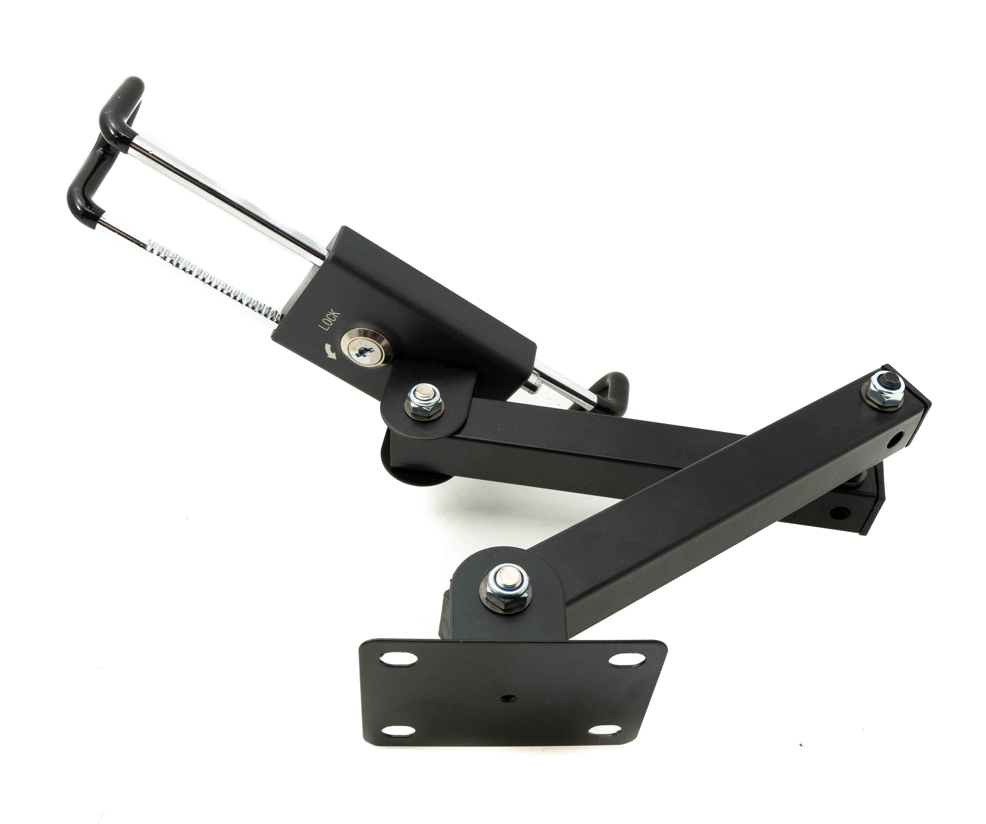 SYSTEM-S Wand Decke Halterung Aluminium Arm 180° neigbar drei Gelenke für Tablets von 15 - 30 cm