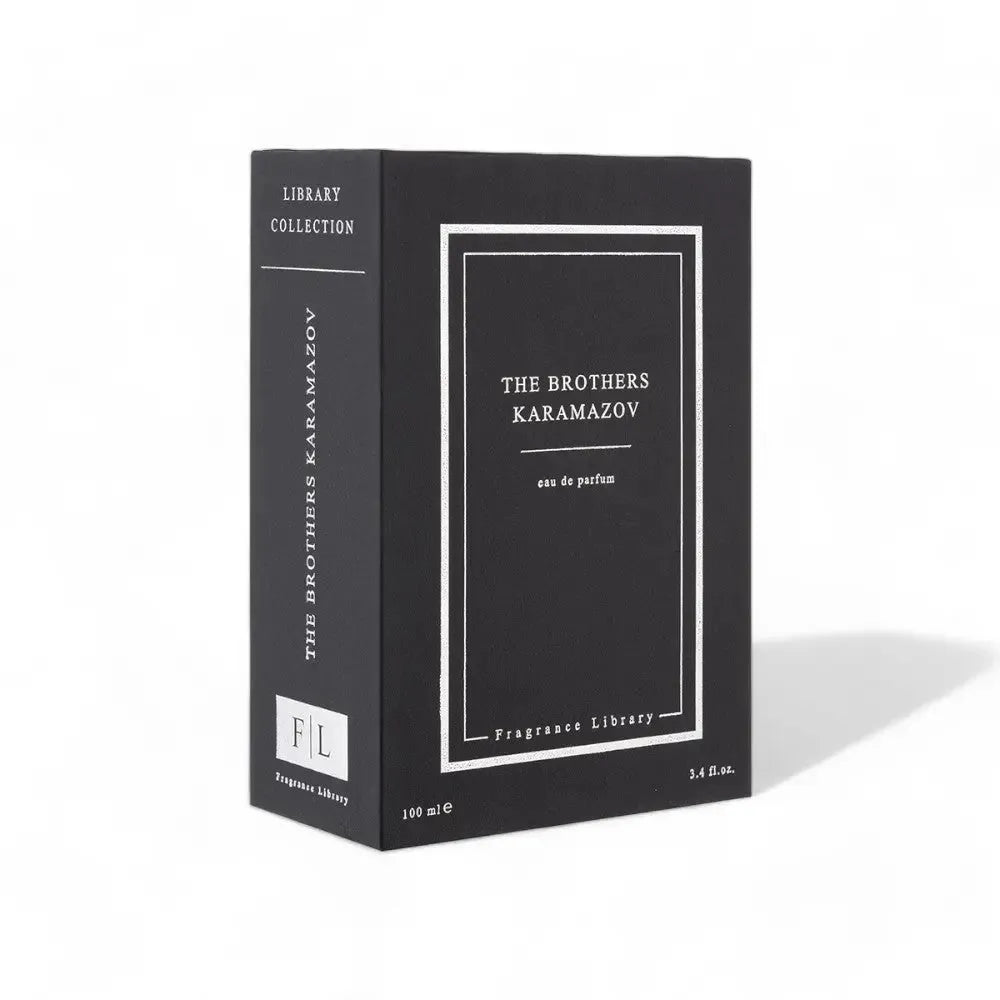 Fragrance Library The Brothers Karamazov Eau de Parfum, Flakonansicht mit klarer Flüssigkeit