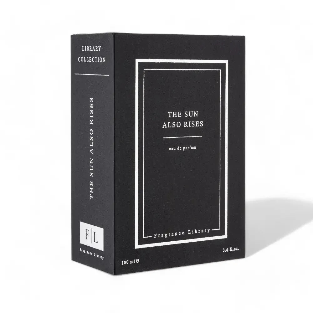Fragrance Library The Sun also Rises Eau de Parfum, elegante Flasche mit goldenen Akzenten