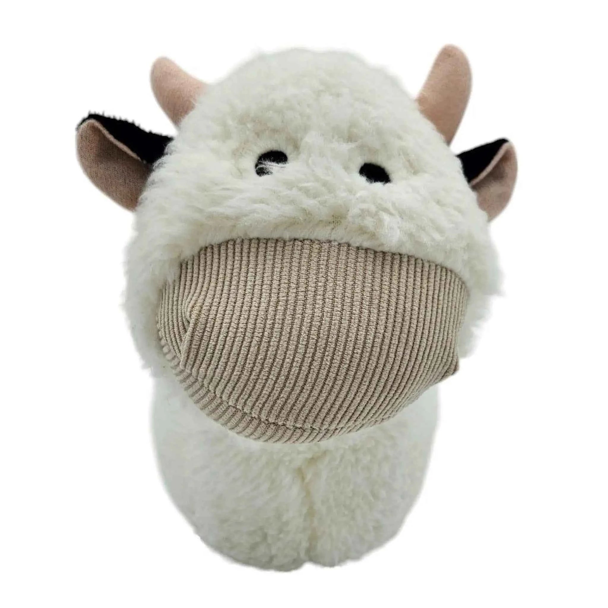 Türstopper Türsack Schaf Kuh Hund Türpuffer für Boden Stoff und Sand weiß beige