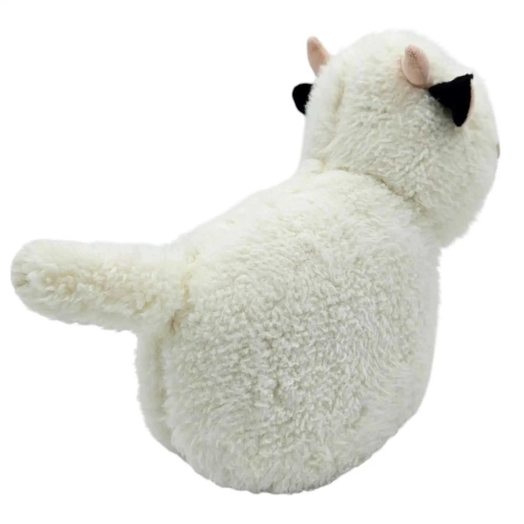Türstopper Türsack Schaf Kuh Hund Türpuffer für Boden Stoff und Sand weiß beige