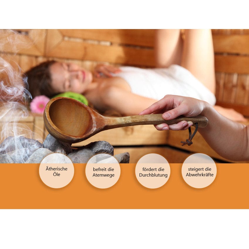 Warda Sauna Aufguss Orange-Vanille Flasche mit ansprechendem Design